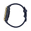 Часы для спорта Garmin Venu Sq Music Edition темно-синий с золотистым алюминиевым безелем
