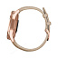 Часы для бега Garmin Vivomove Luxe розовое золото со светло-песочным кожаным ремешком