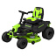 Greenworks GC82LT107 82V (107 см) - трактор садовый бесщеточный аккумуляторный с 6хАКБ 8 Ач + ЗУ GС82СР600