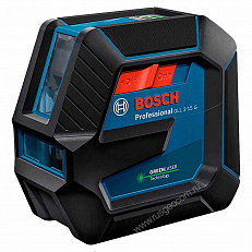 Bosch GLL 2-15 G Professional - лазерный уровень с зеленым лучом