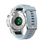 smart часы Garmin Fenix 5S Plus белые с голубым ремешком