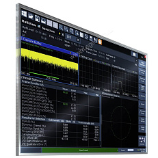 Анализ сигналов абонентских устройств EUTRA/LTE FDD Rohde Schwarz FSW-K101