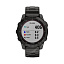 Часы с gps Garmin Fenix 7 Sapphire Solar титановый угольно-серый DLC с угольно-серым титановым DLC браслетом