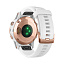 спортивные часы Garmin Fenix 5S Plus Sapphire Rose Gold with White Band GPSEMEA