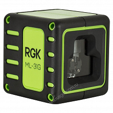 RGK ML-31G - лазерный уровень mini cube с зеленым лучом
