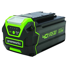 Greenworks G40TLK5 40V (20/25 см) аккумуляторный, c АКБ 5 Ач + ЗУ - культиватор