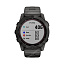 gps Часы Garmin Fenix 7X Sapphire Solar титановый угольно-серый DLC с угольно-серым титановым DLC браслетом