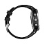 спортивные Часы Garmin Fenix 5 Plus серебристые с черным ремешком