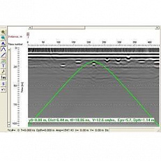 Программа обработки георадиолокационных данных  GeoScan32