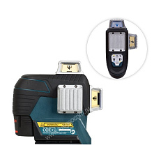 Bosch GLL 3-80 C с калибровкой + BM 1 + GBA 12V + L-Boxx- лазерный нивелир