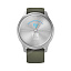 спортивные Часы Garmin Vivomove Style серебристый с травяным силиконовым ремешком