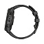 спортивные Часы Garmin Fenix 7 Sapphire Solar титановый серый DLC с черным ремешком