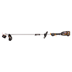 WORX NITRO WG186E.1, - 40V, 4Ач х2, ЗУ