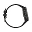 спортивные Часы Garmin Fenix 6X Sapphire Carbon Gray серые DLC с черным ремешком
