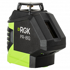 RGK PR-81G - лазерный уровень 360° с зеленым лучом