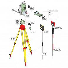 Электронный тахеометр Leica TS09plus R1000 Arctic 1