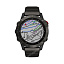 gnss Смарт-часы Garmin Fenix 6 Pro Solar титановый DLC карбон с DLC титановым ремешком.