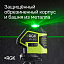 RGK PR-81G + штанга-упор - лазерный нивелир с зеленым лучом