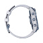 смарт Часы Garmin Fenix 7 Sapphire Solar титановый синий минерал DLC с белым ремешком
